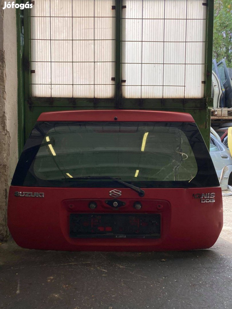 Suzuki ignis piros csomagtér ajtó eladó