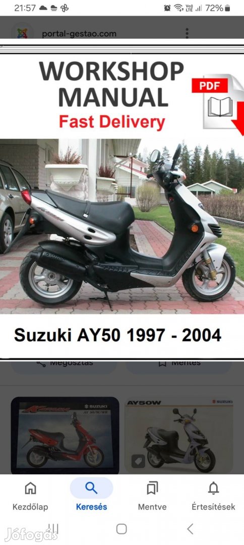 Suzuki katana 50 alkatrészek