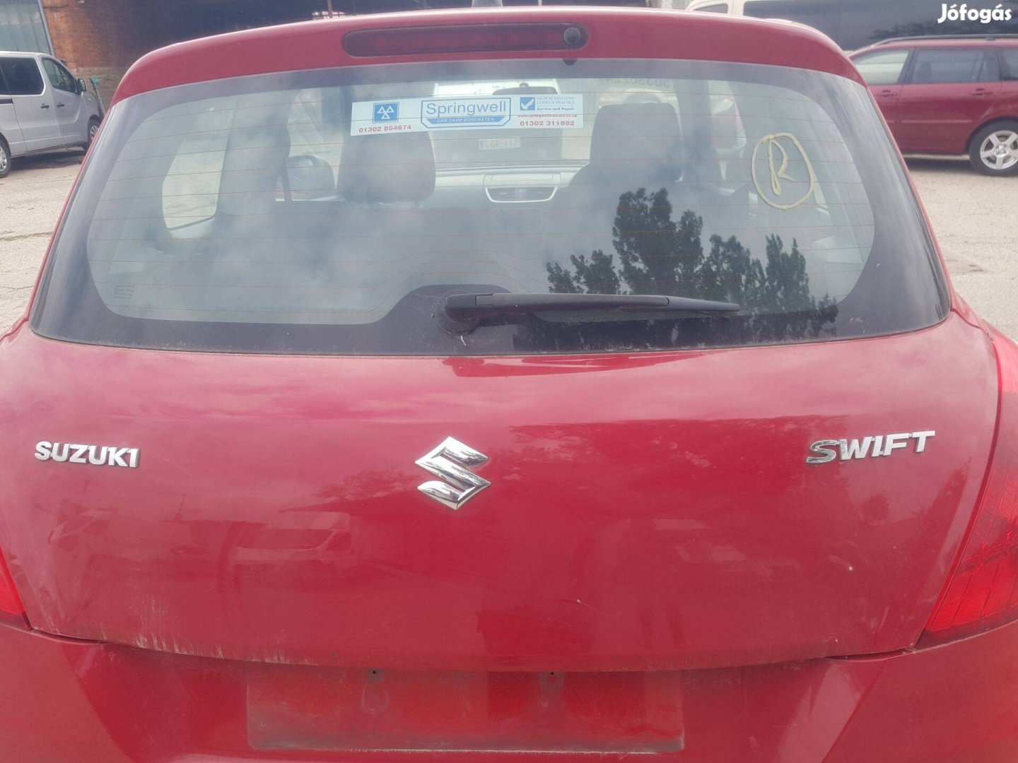 Suzuki swift 2012 Azg csomagtérajtó