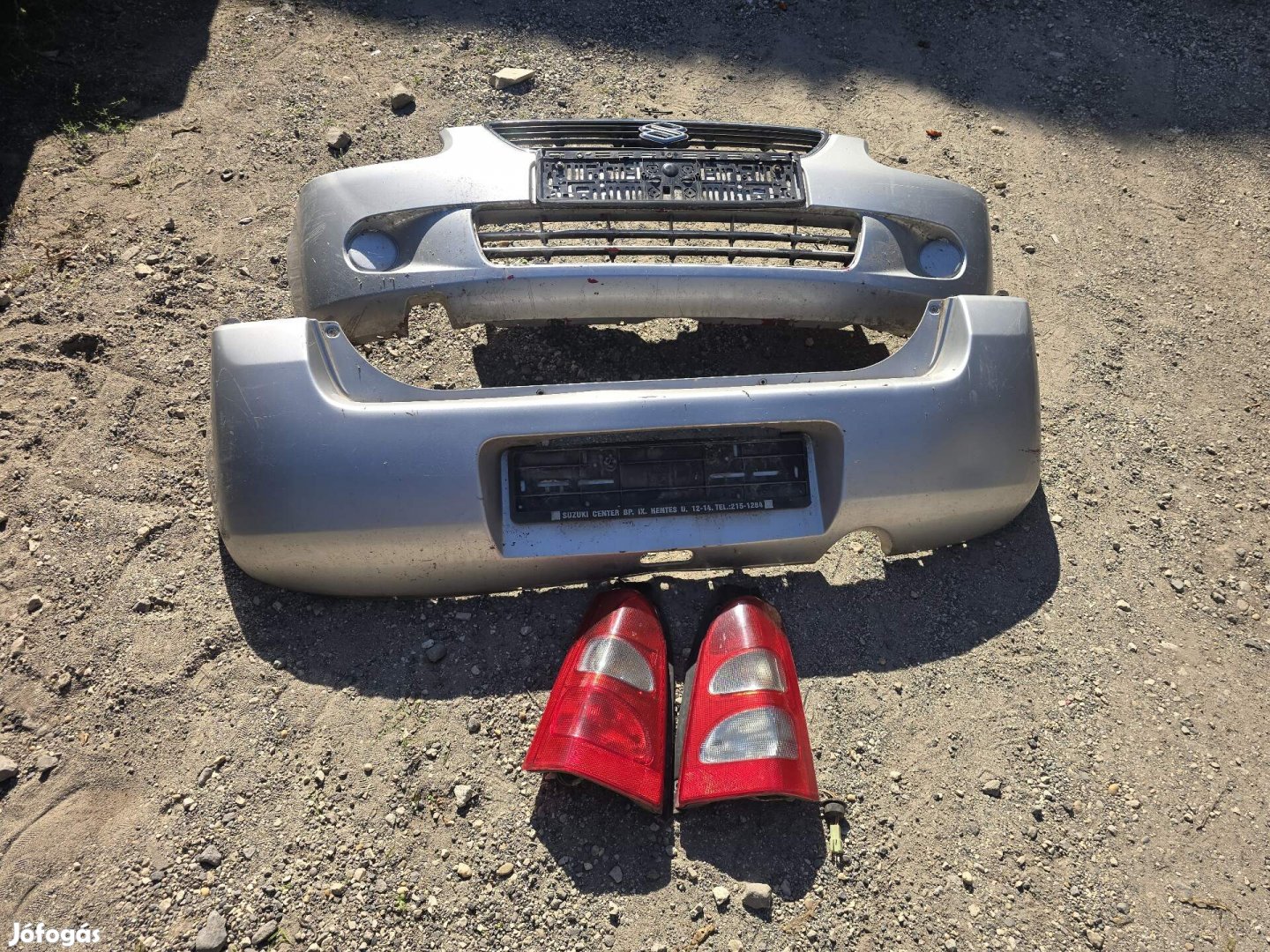 Suzuki wagon R első hátsó lökhárító +2 lámpa. 