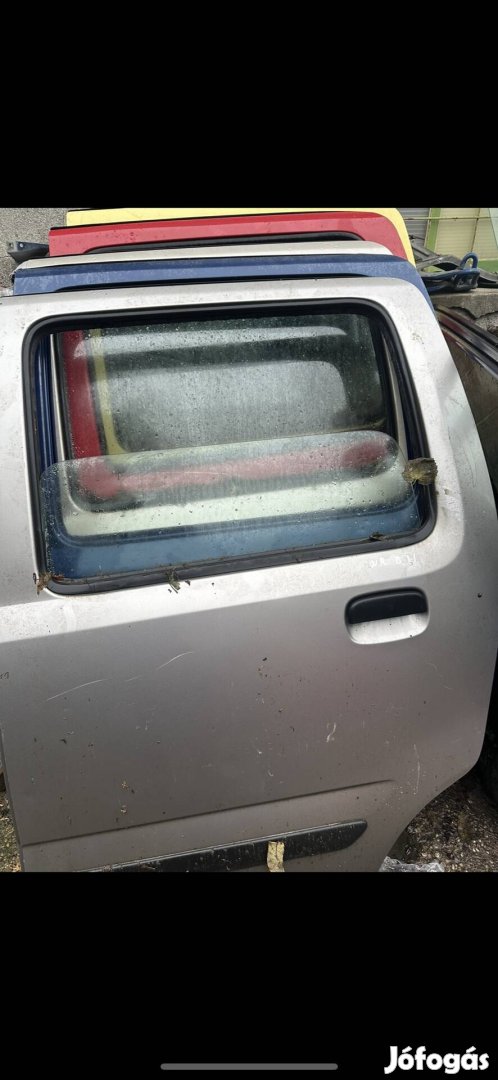 Suzuki wagonr wagon r bal hátsó ezüst ajtó