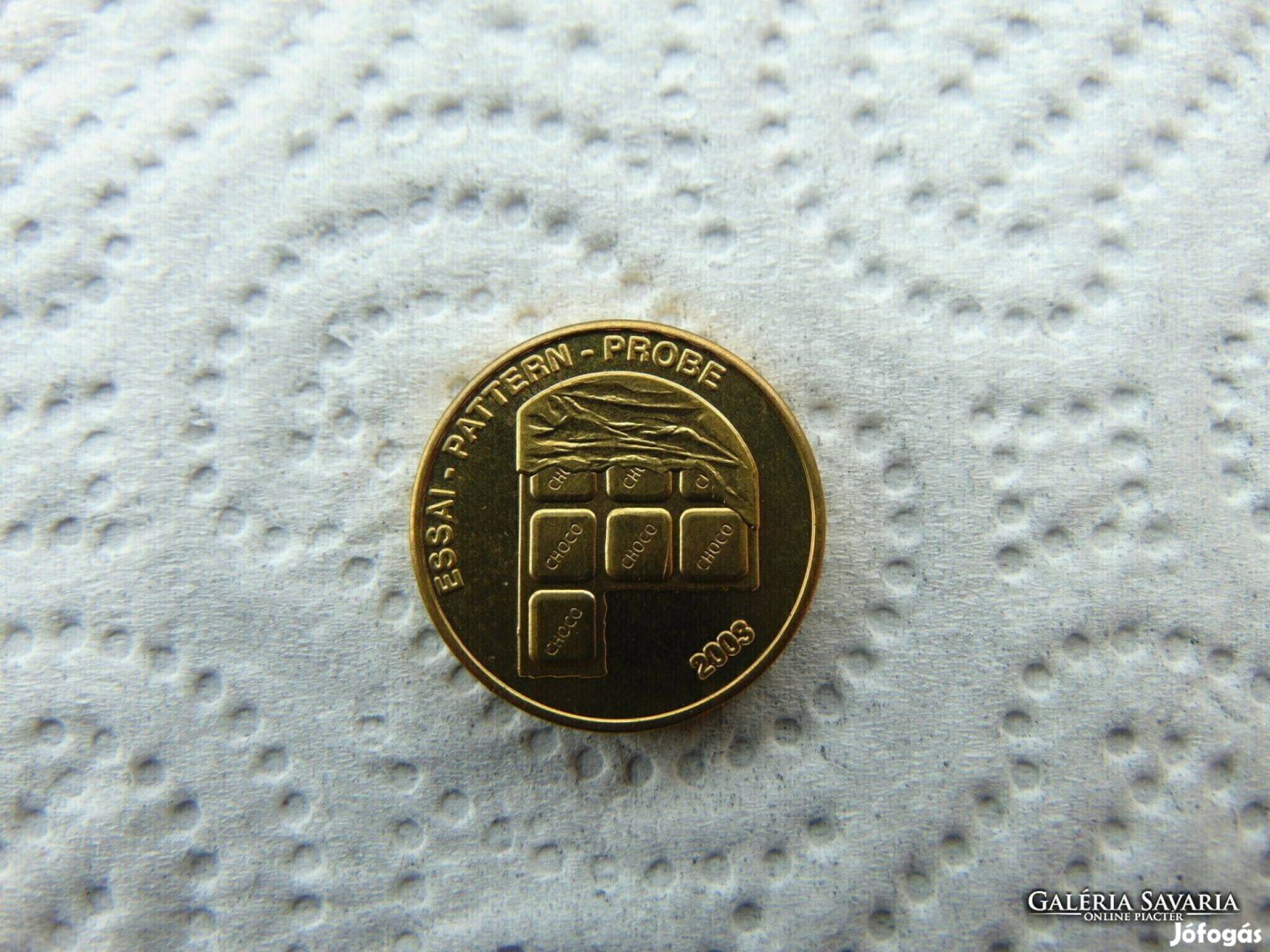 Svájc 10 eurocent 2003 proba