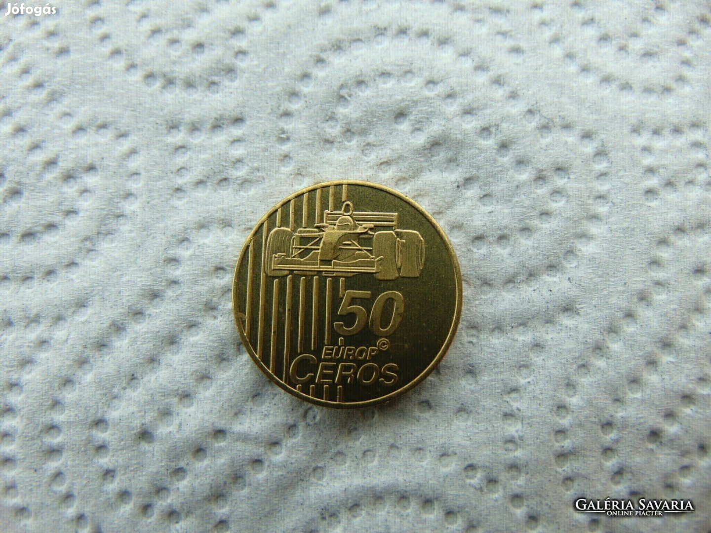 Svájc 50 eurocent 2003 probe - proba fémpénz