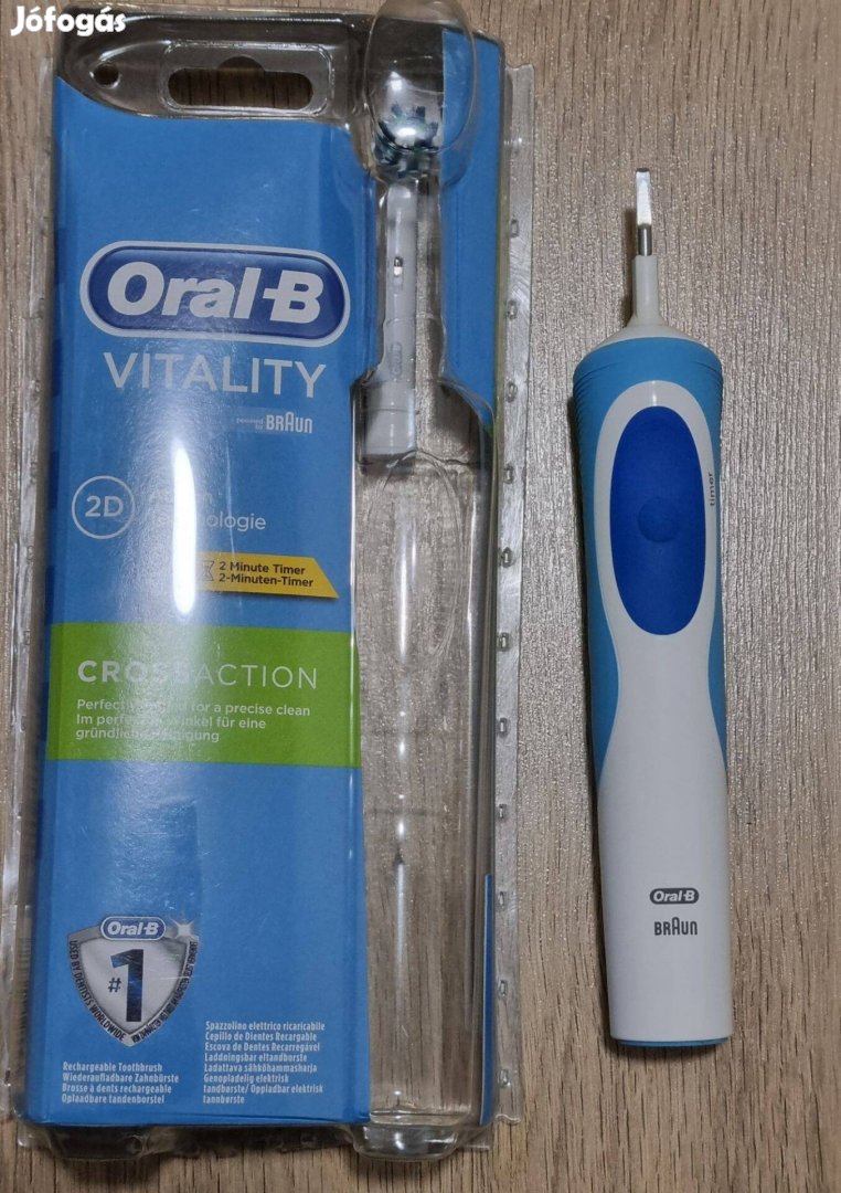 Svájci Braun Oral-B Vitality elektromos fogkefe új eredeti csomagolás