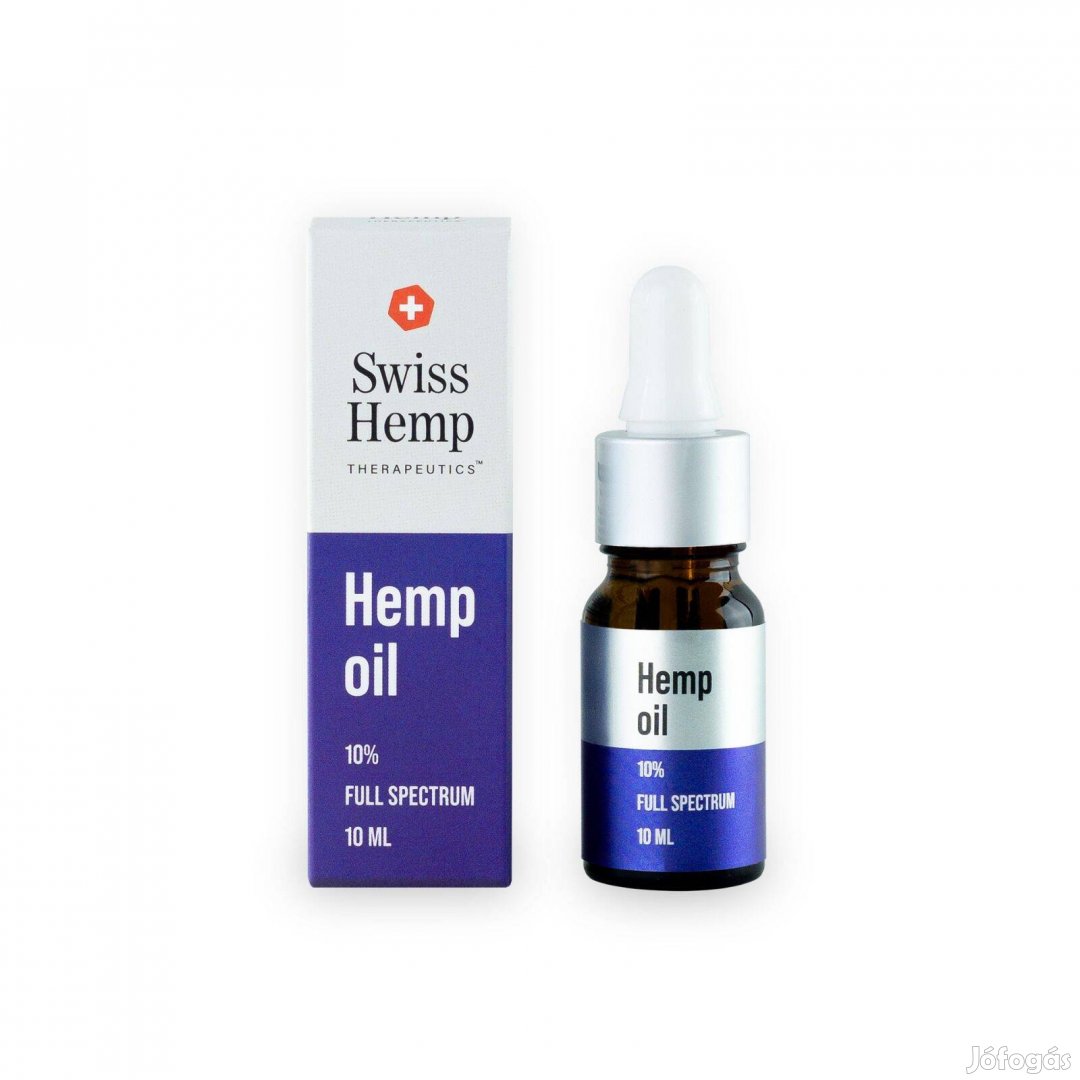 Svájci CBD olaj, kenderolaj 10% - 10 ml , készleten