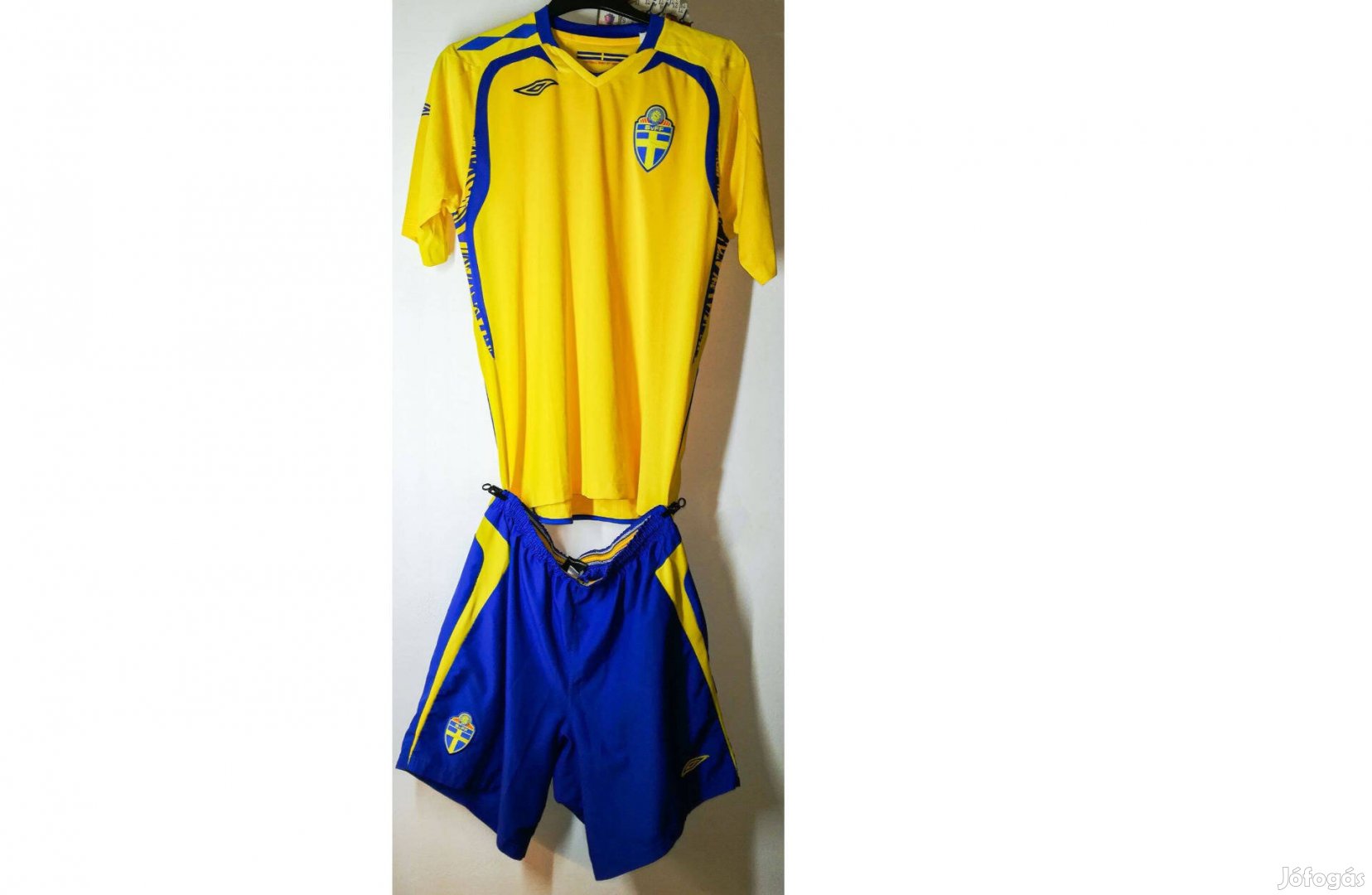 Svéd válogatott Umbro 2007-es mez szett