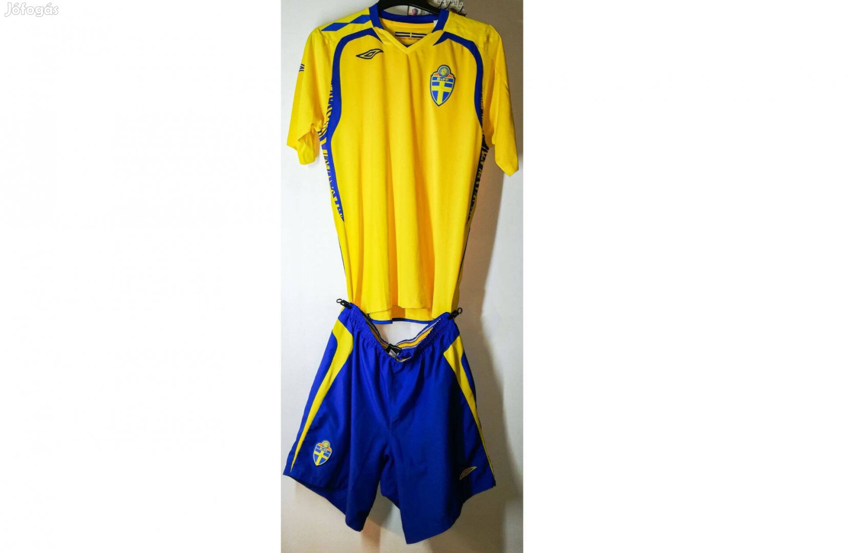 Svéd válogatott Umbro 2007-es mez szett