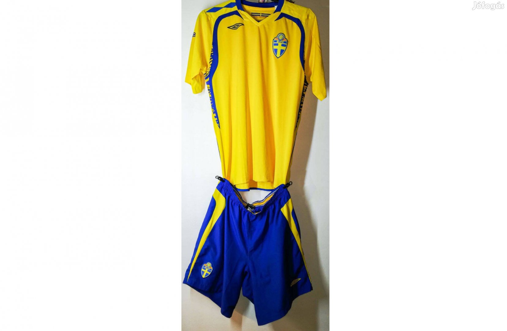 Svéd válogatott eredeti Umbro 2007-es mez szett