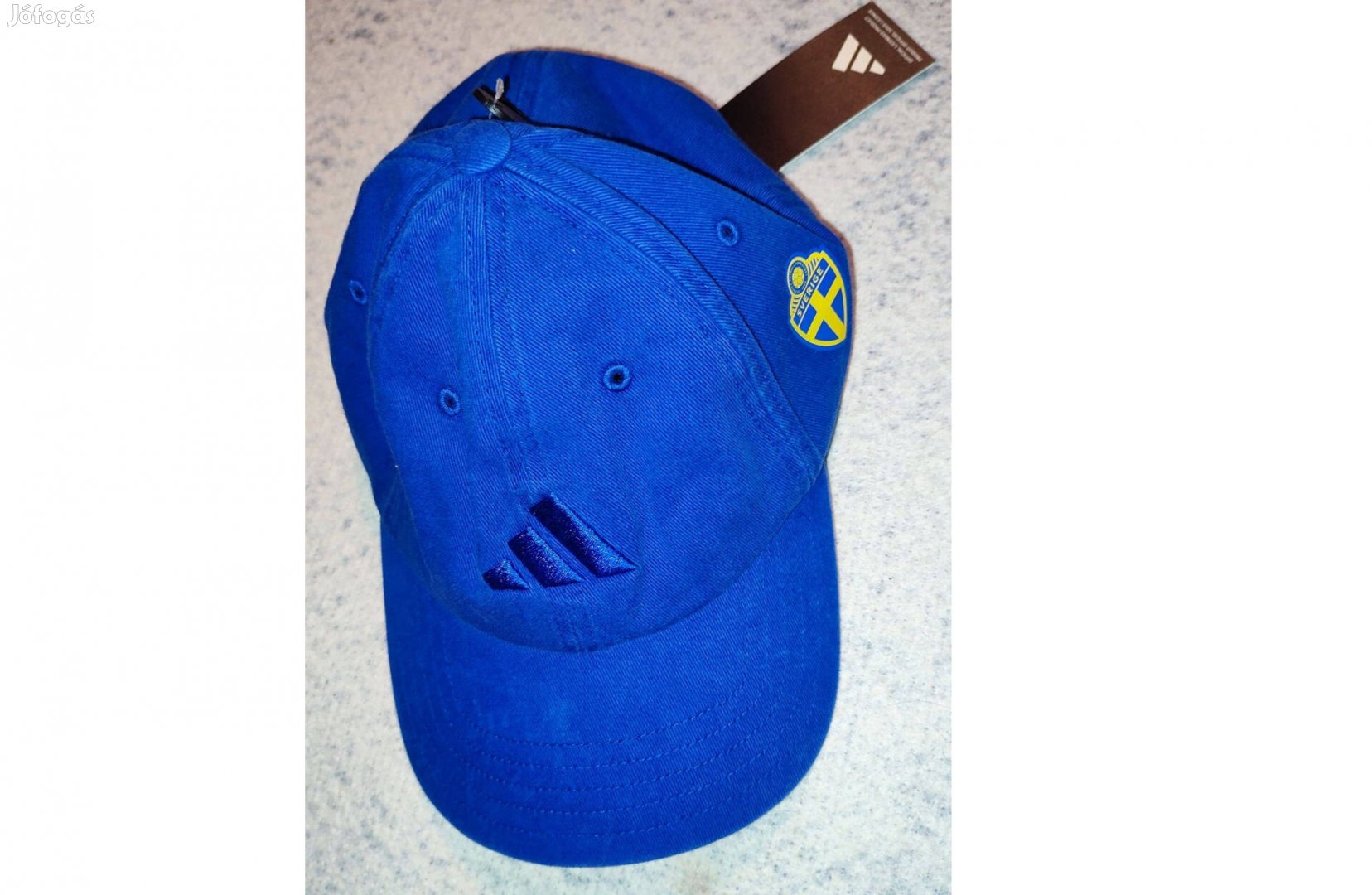 Svéd válogatott eredeti adidas kék baseball sapka
