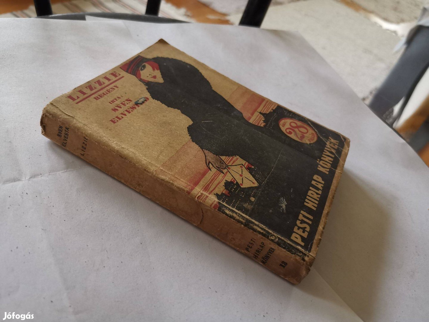 Sven Elvestad - Lizzie - Pesti Hírlap Könyvek 13 1928