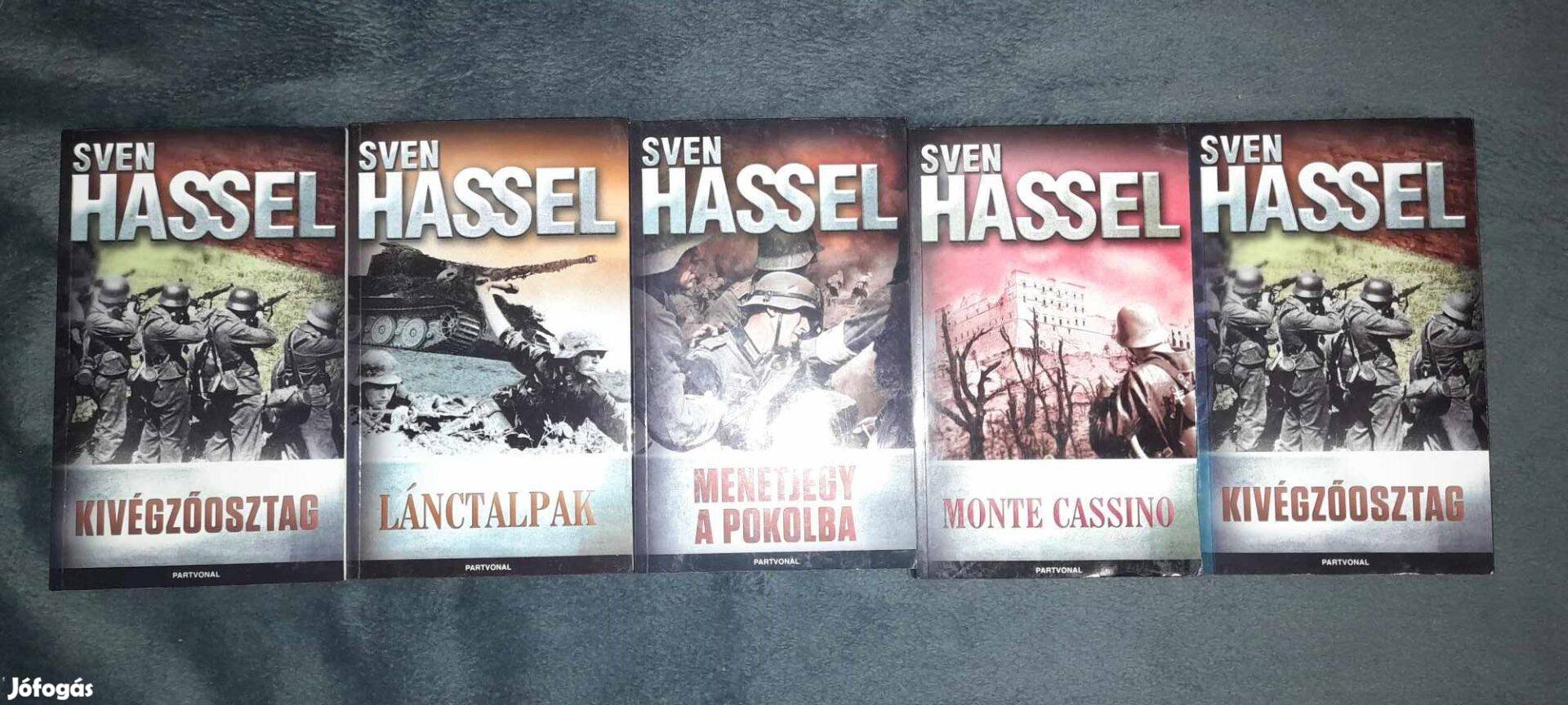 Sven Hassel könyvek