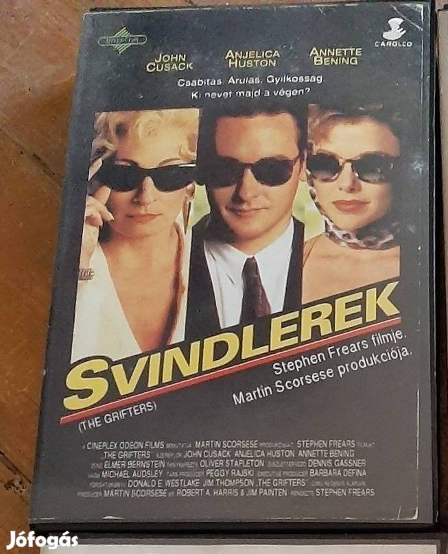 Svindlerek - vígjáték vhs - nagytok