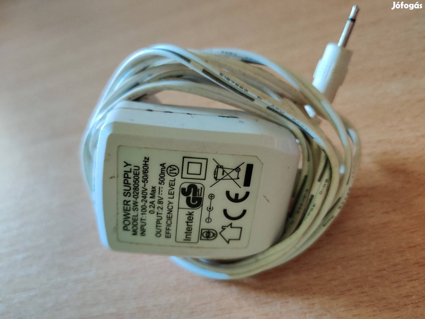 Sw-028050 eu power adapter 500ma