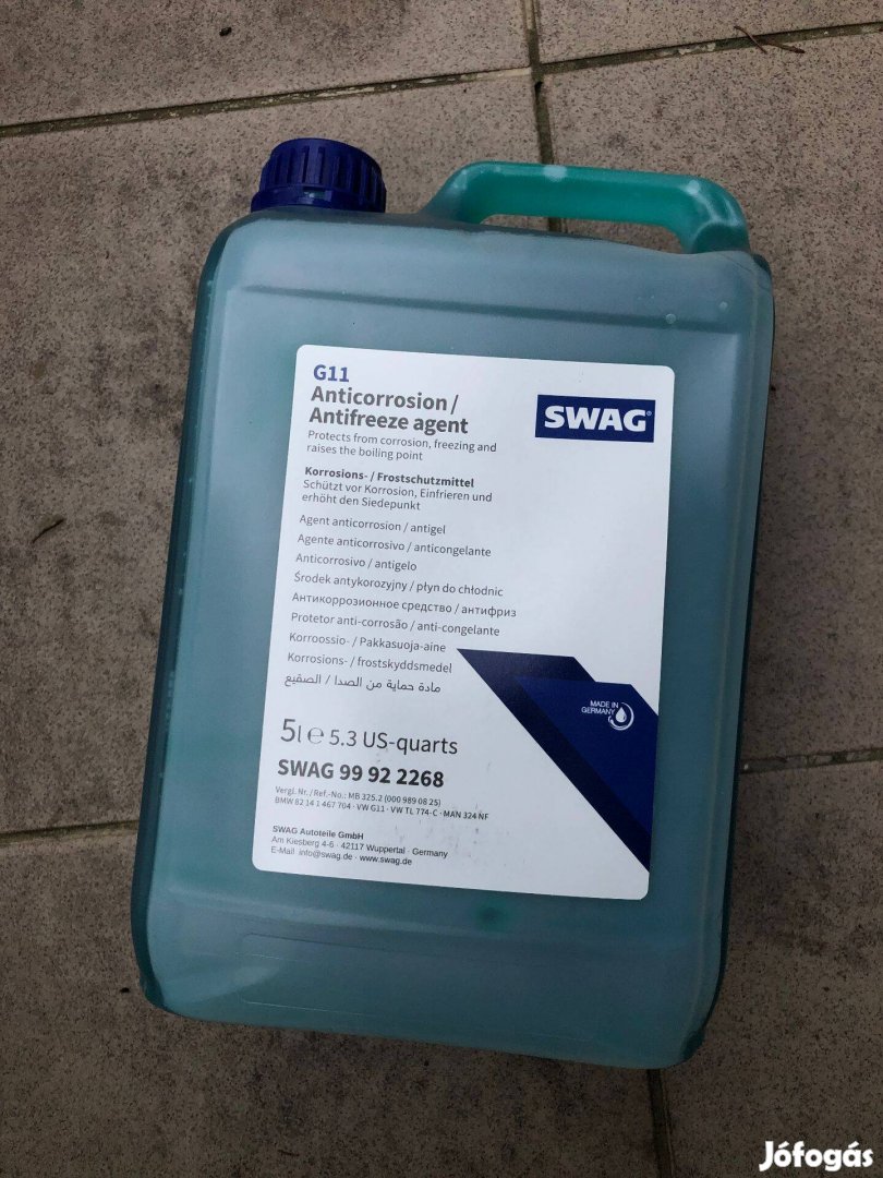 Swag G11 fagyálló 5 liter (koncentrátum)