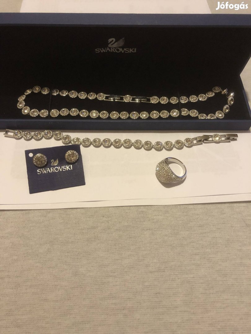 Swarovski ékszer szett eladó