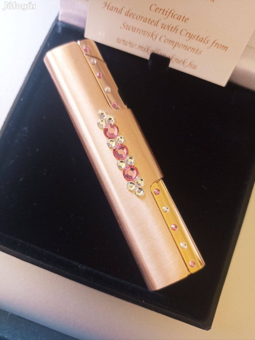 Swarovski köves viharlángos öngyújtó