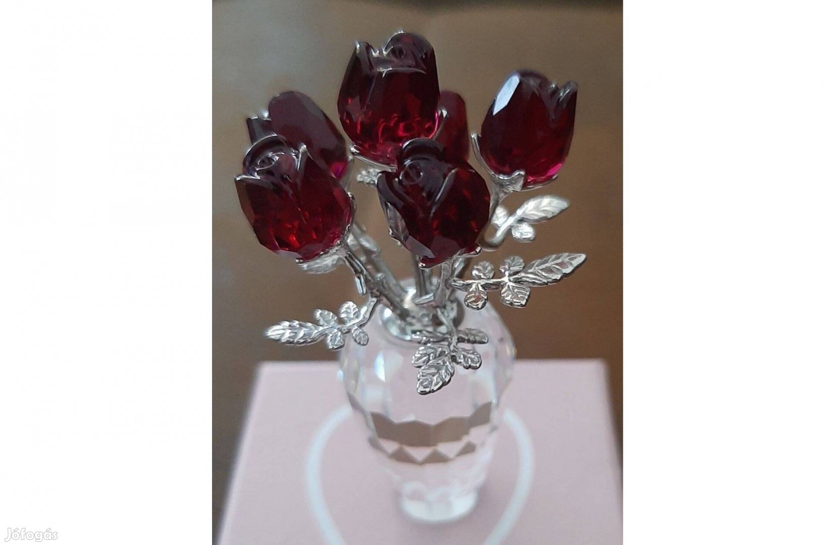 Swarovski kristály rózsa eladó!