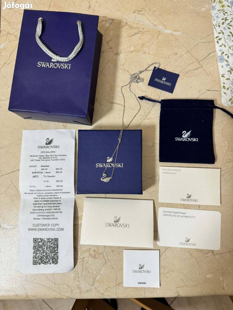 Swarovski nyaklánc 2db