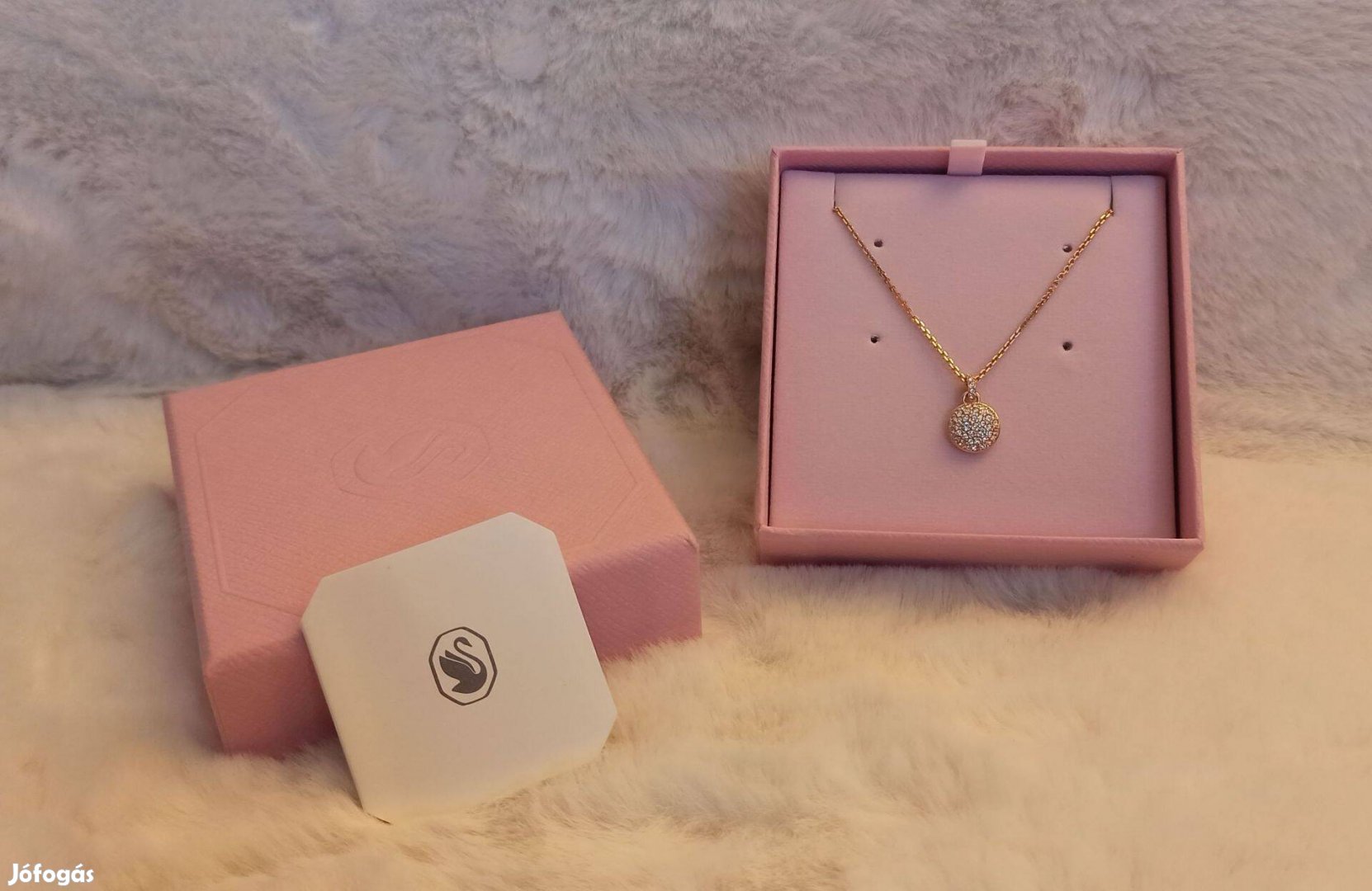 Swarovski nyaklánc + medál