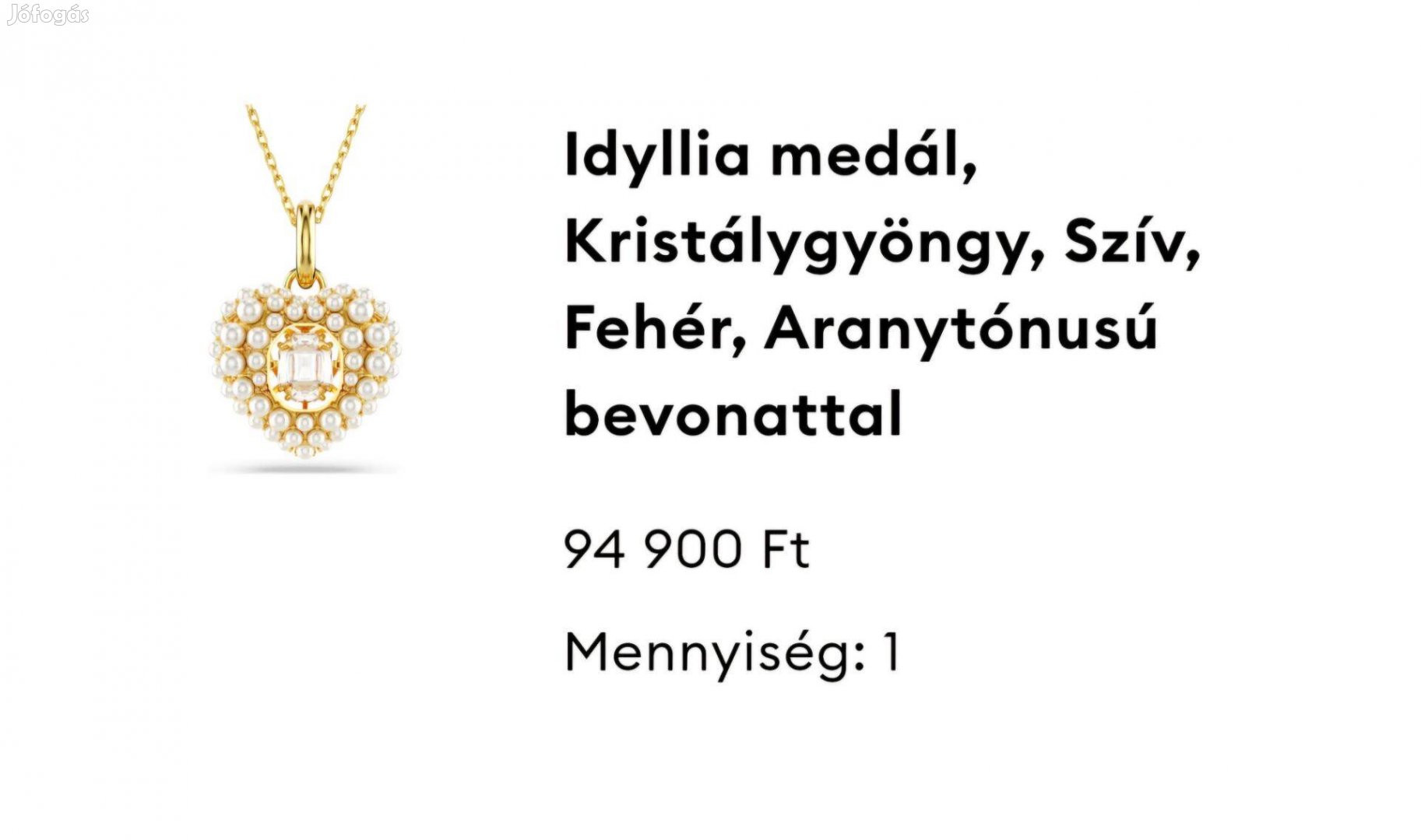 Swarovski nyaklánc új bontatlan