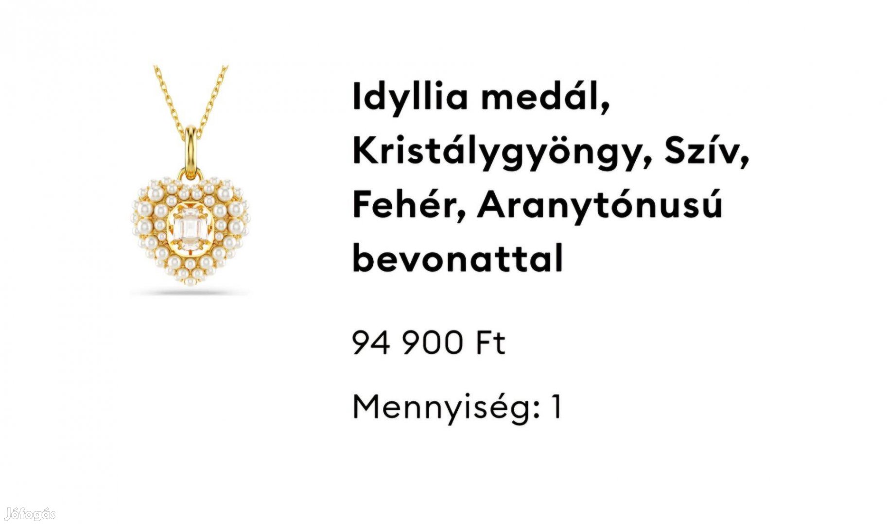 Swarovski nyaklánc új bontatlan