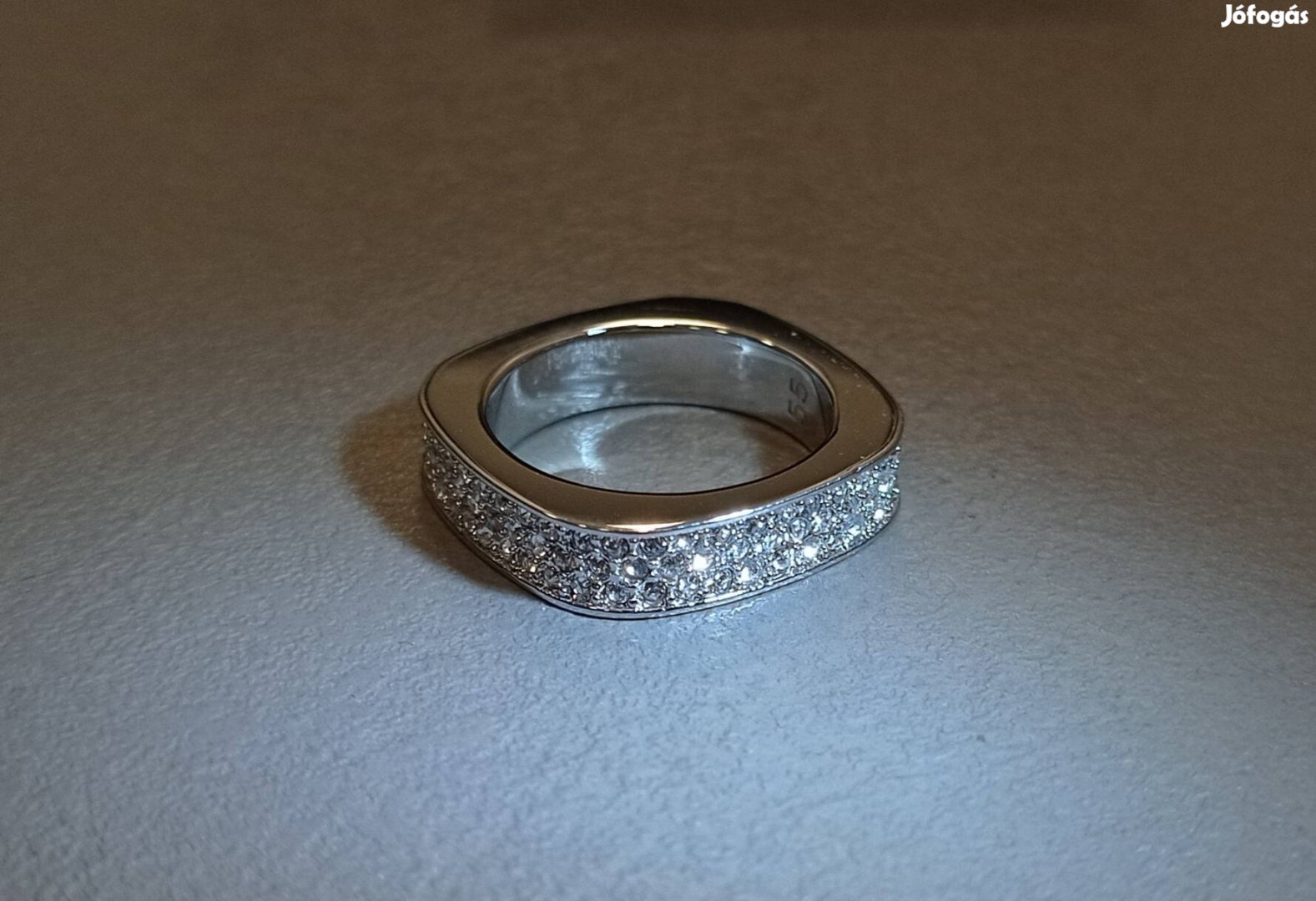 Swarowski Vio Gyűrű, 55-ös méretű, új