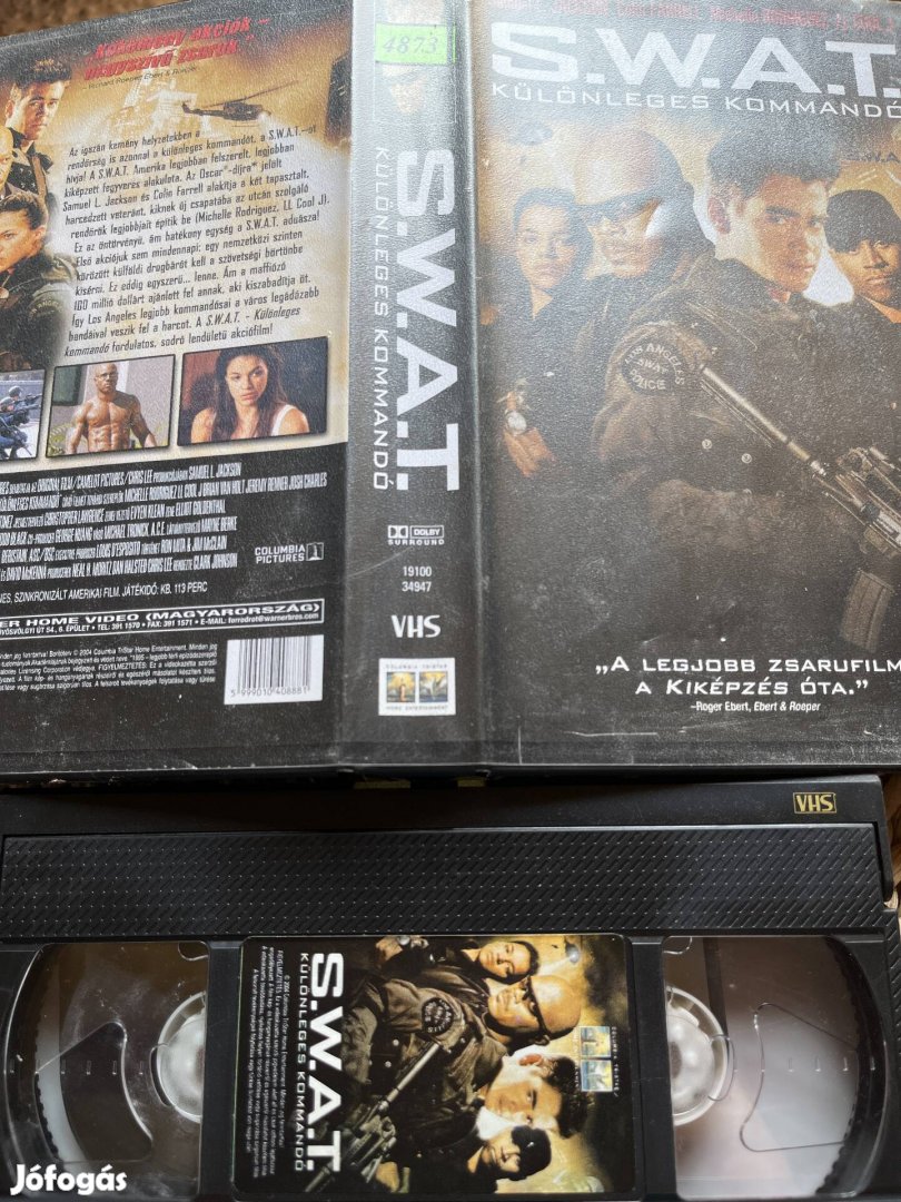 Swat vhs kazetta