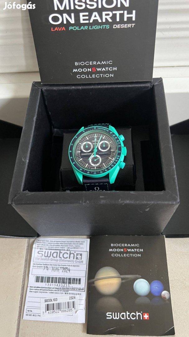 Swatch Omega Mission to Earth Polar Lights