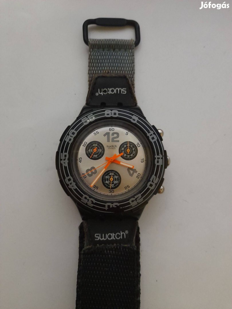 Swatch chronograph búvár jellegű férfi karóra