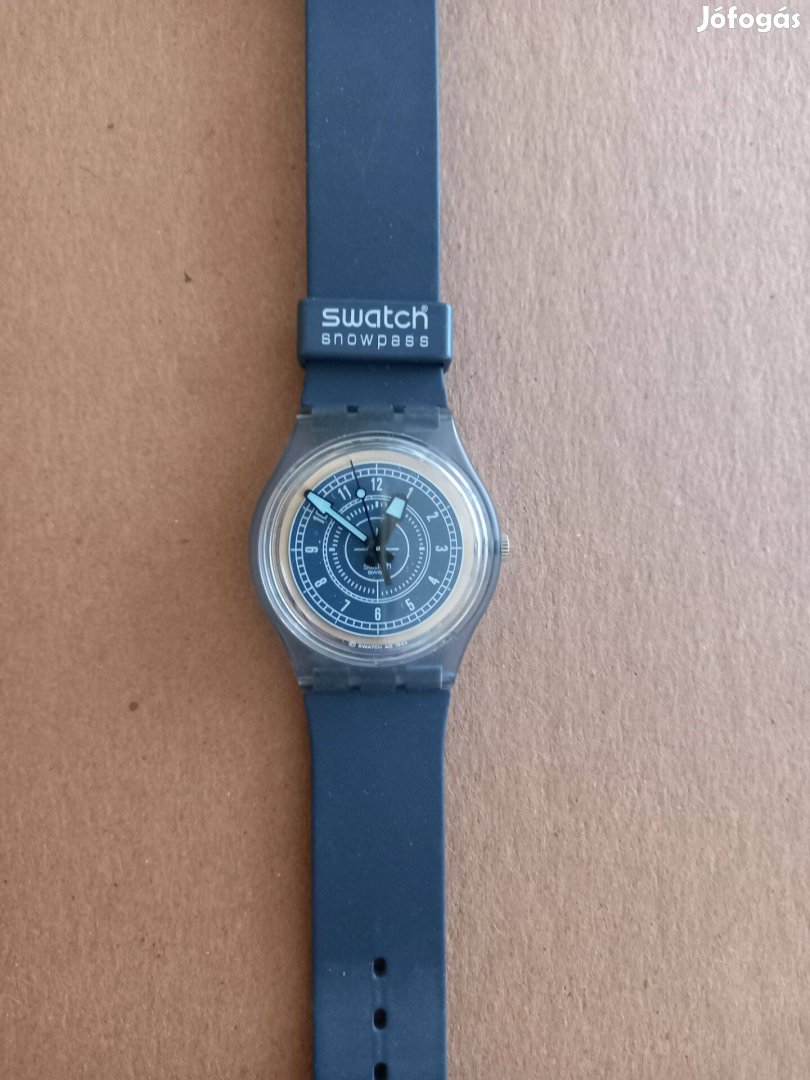 Swatch patented water resistant blue snowpass 1999. újszerű