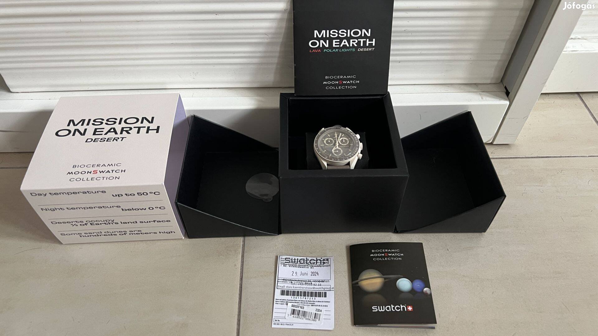 Swatch x Omega Mission to Earth Desert