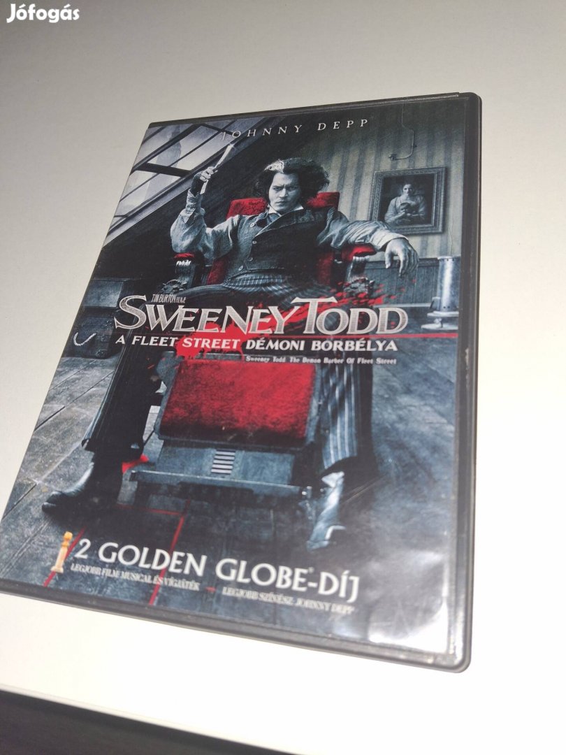 Sweeney Todd DVD Film Magyar szinkronos