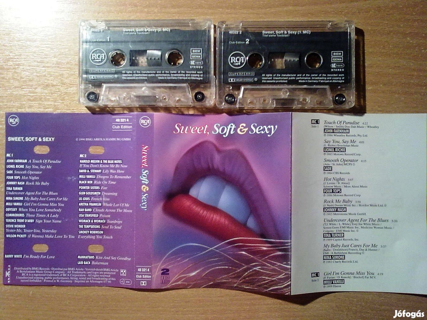 Sweet, Soft & Sexy (Club Edition) Ritkaság a 2 kazettás változat!