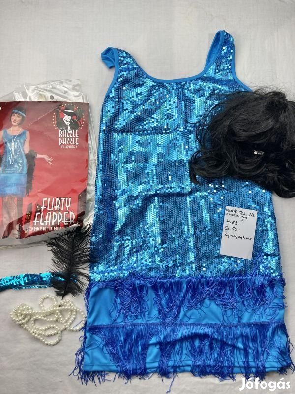 Swing jelmez, 20-as évek jelmez, felnőtt jelmez DK112