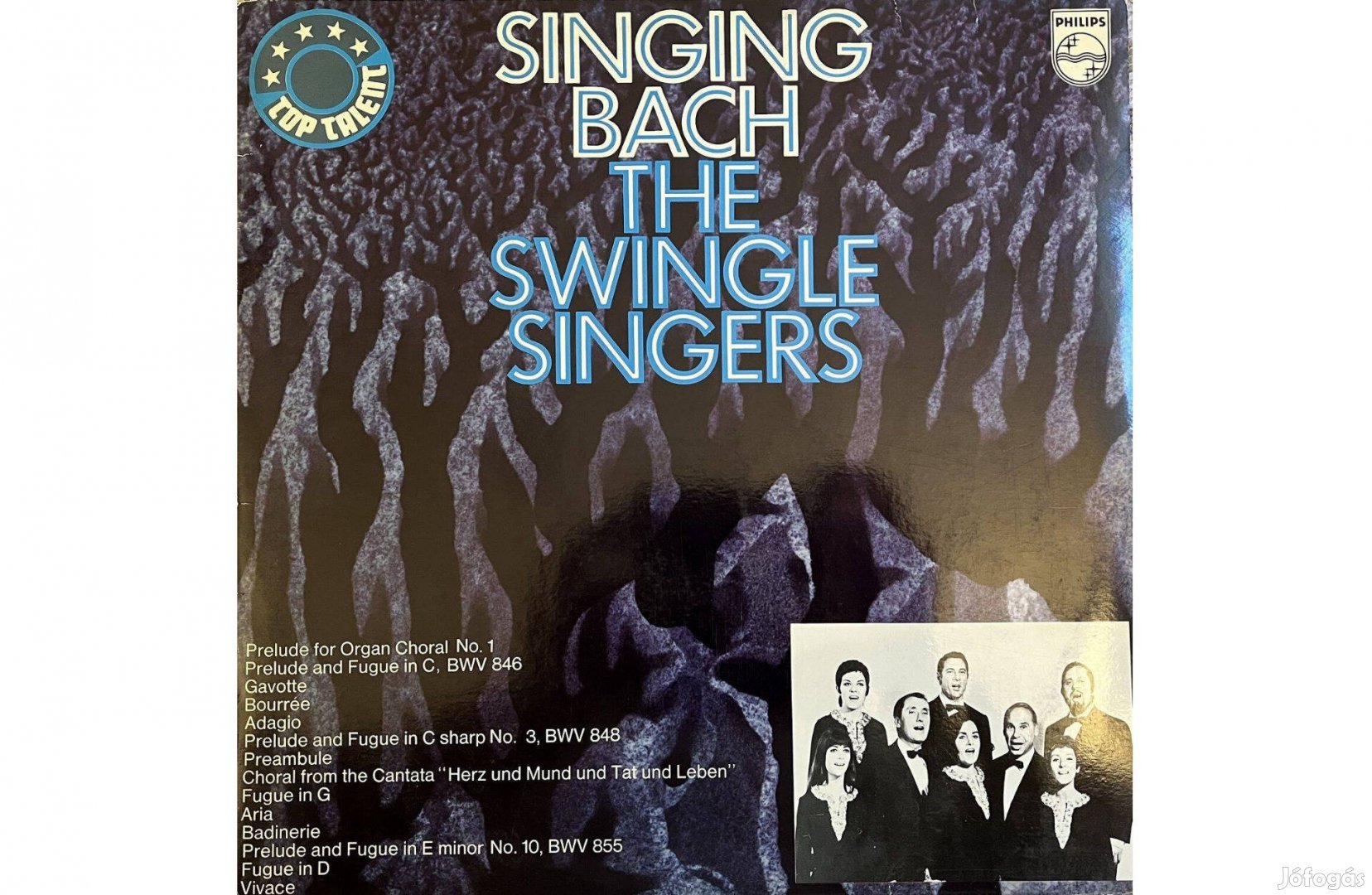 Swingle Singers: Singing Bach LP