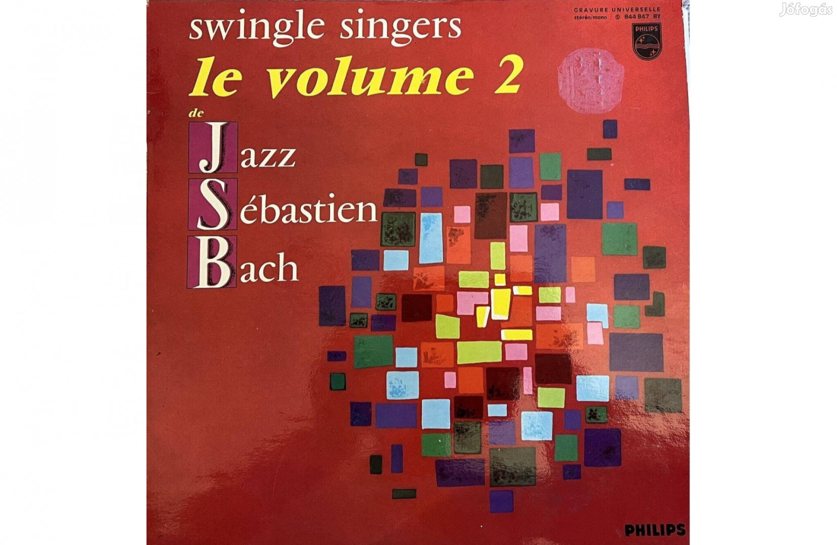 Swingle Singers: le volume 2 de Jazz Sébastien Bach LP
