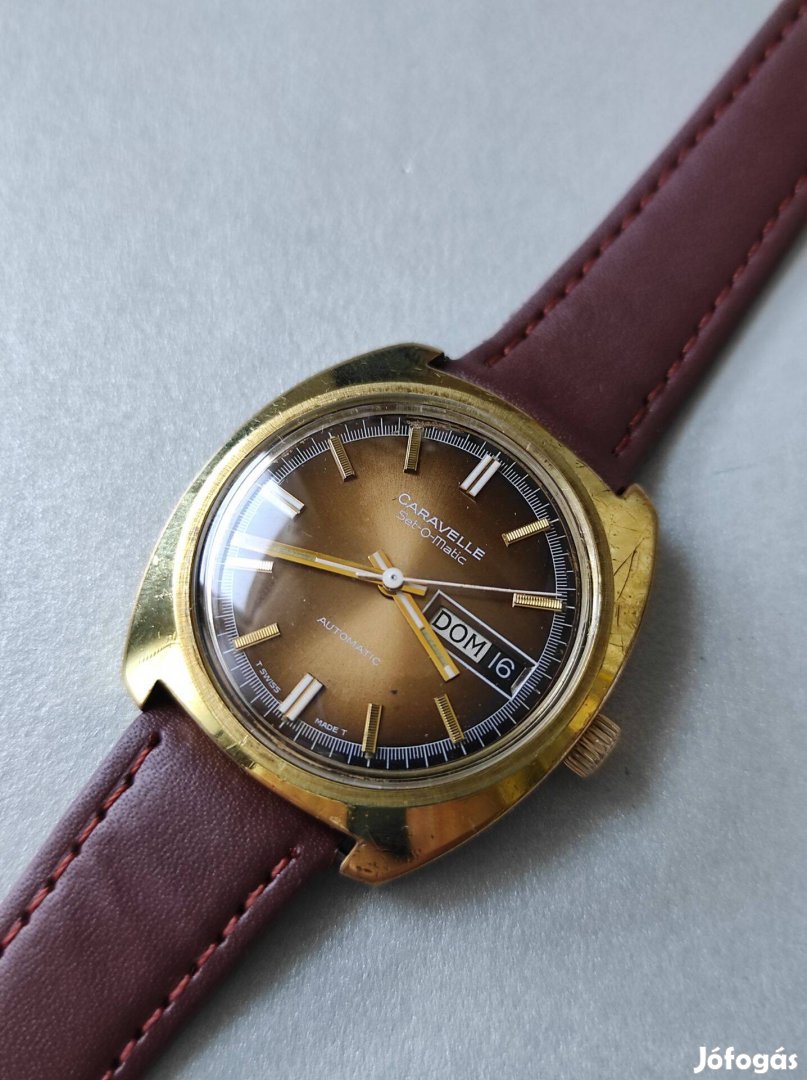 Swiss Caravelle Set-0-Matic Automata karóra