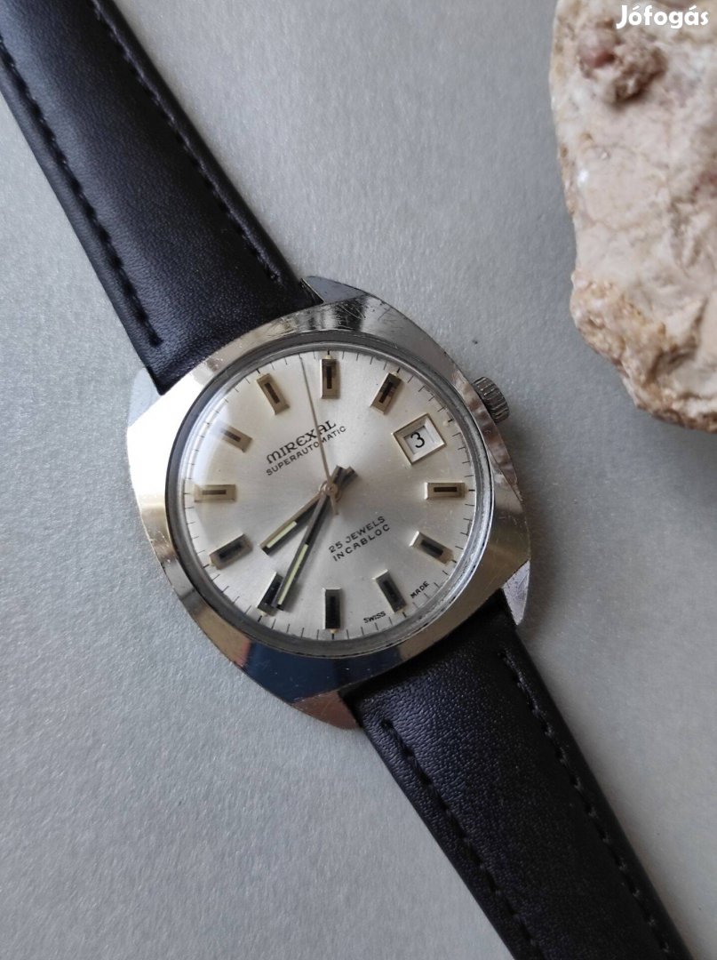 Swiss Mirexal Superautomatik Automata karóra
