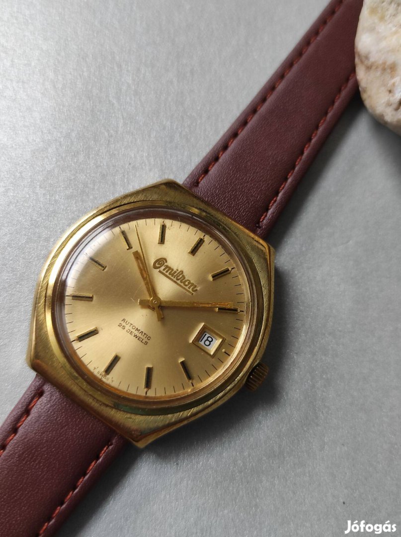 Swiss Omikron 25 köves Automata karóra