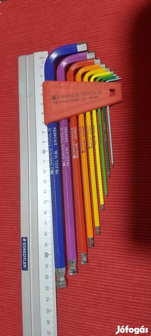 Swisstool Imbuszkulcs Szett 9db