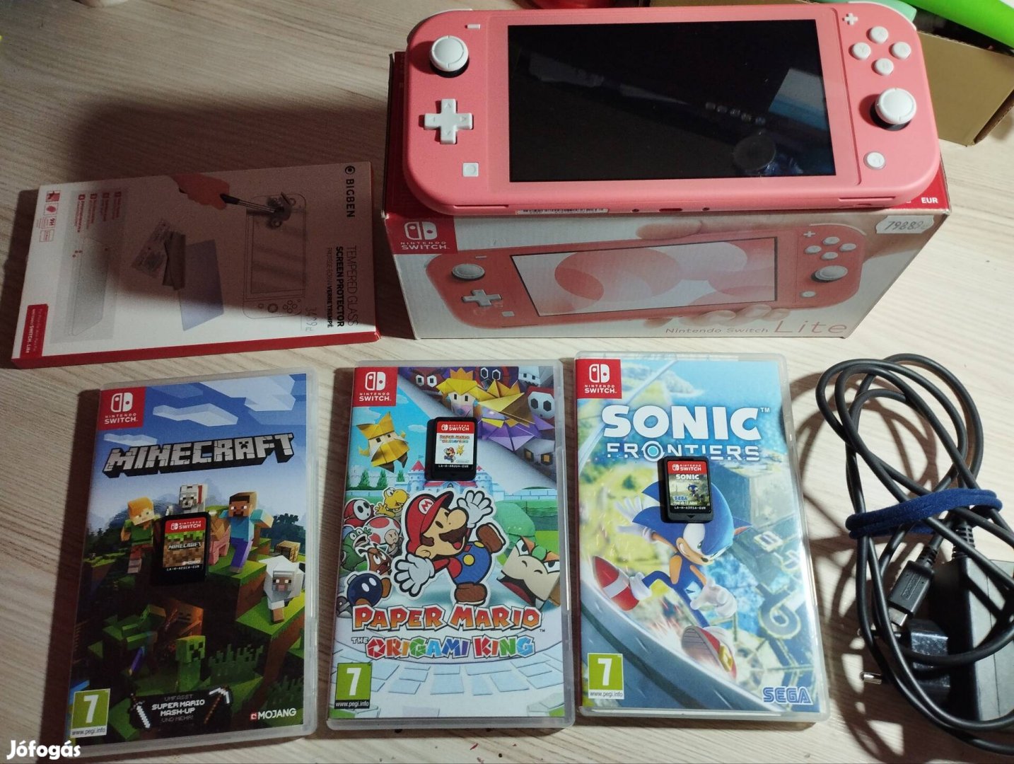 Switch Lite 20 Játékkal, Tökéletes Állapotban