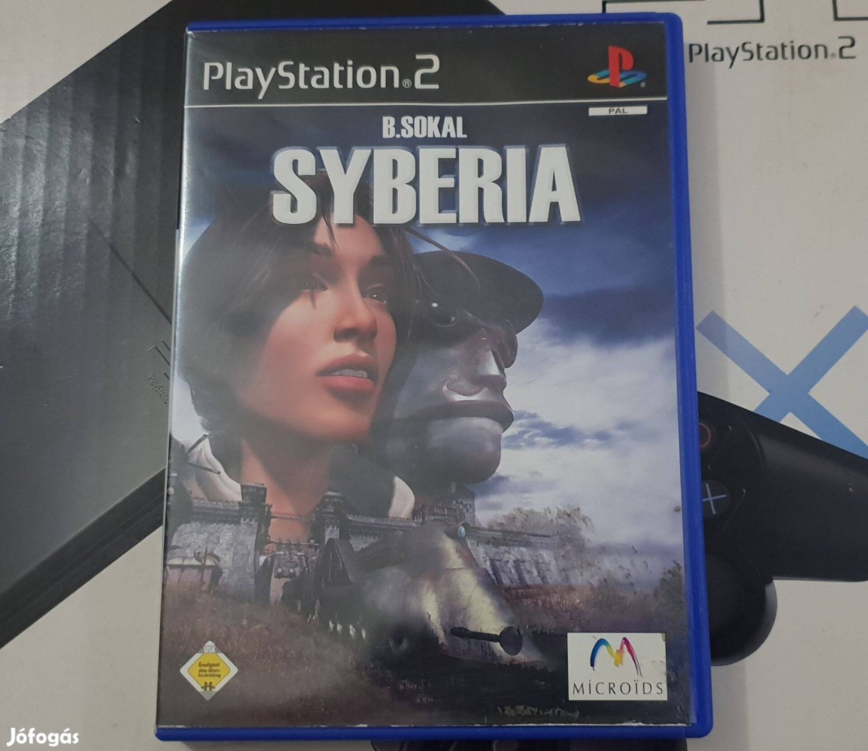 Syberia Playstation 2 eredeti lemez eladó