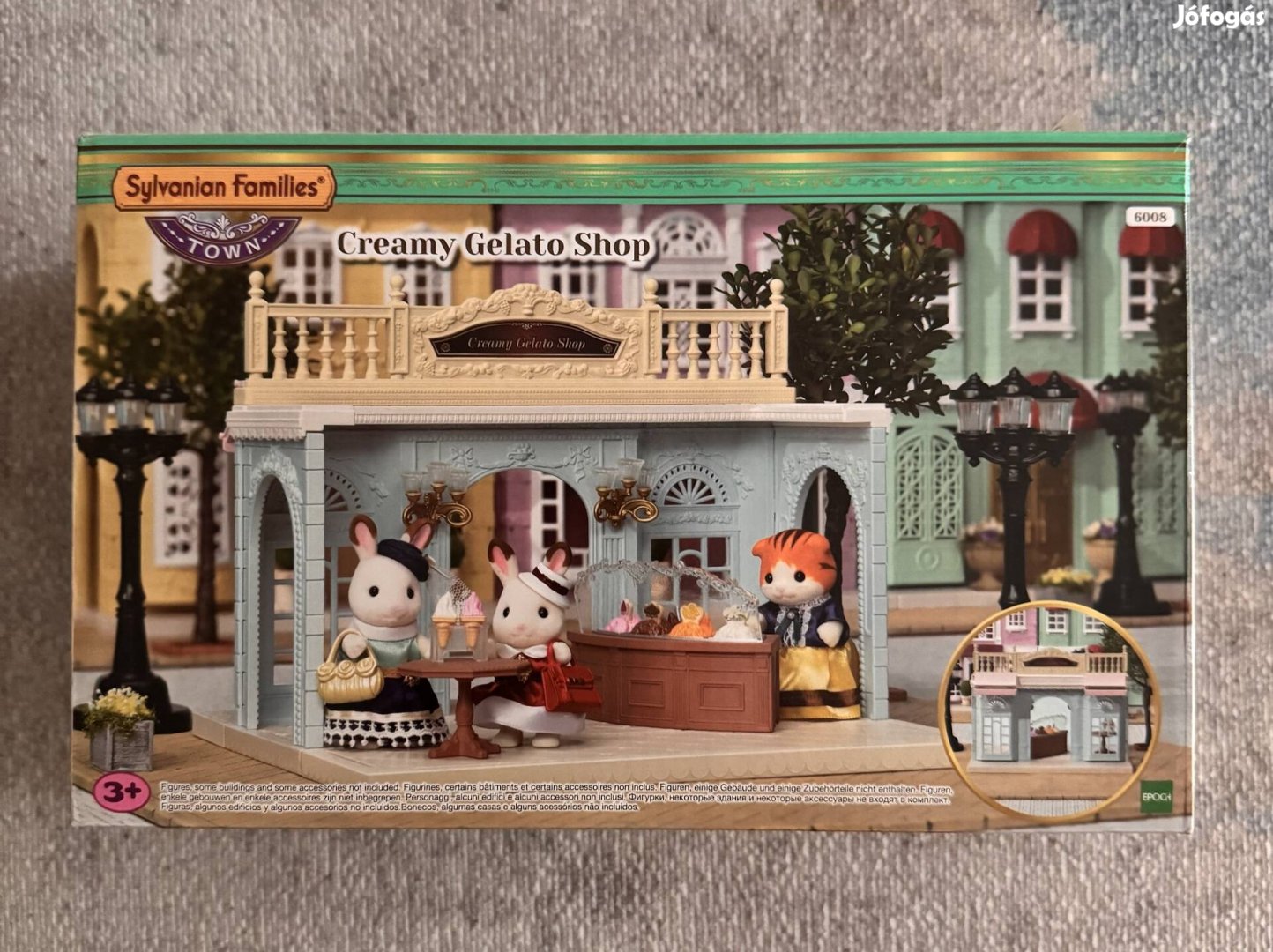 Sylvanian Families - városi fagylaltozó