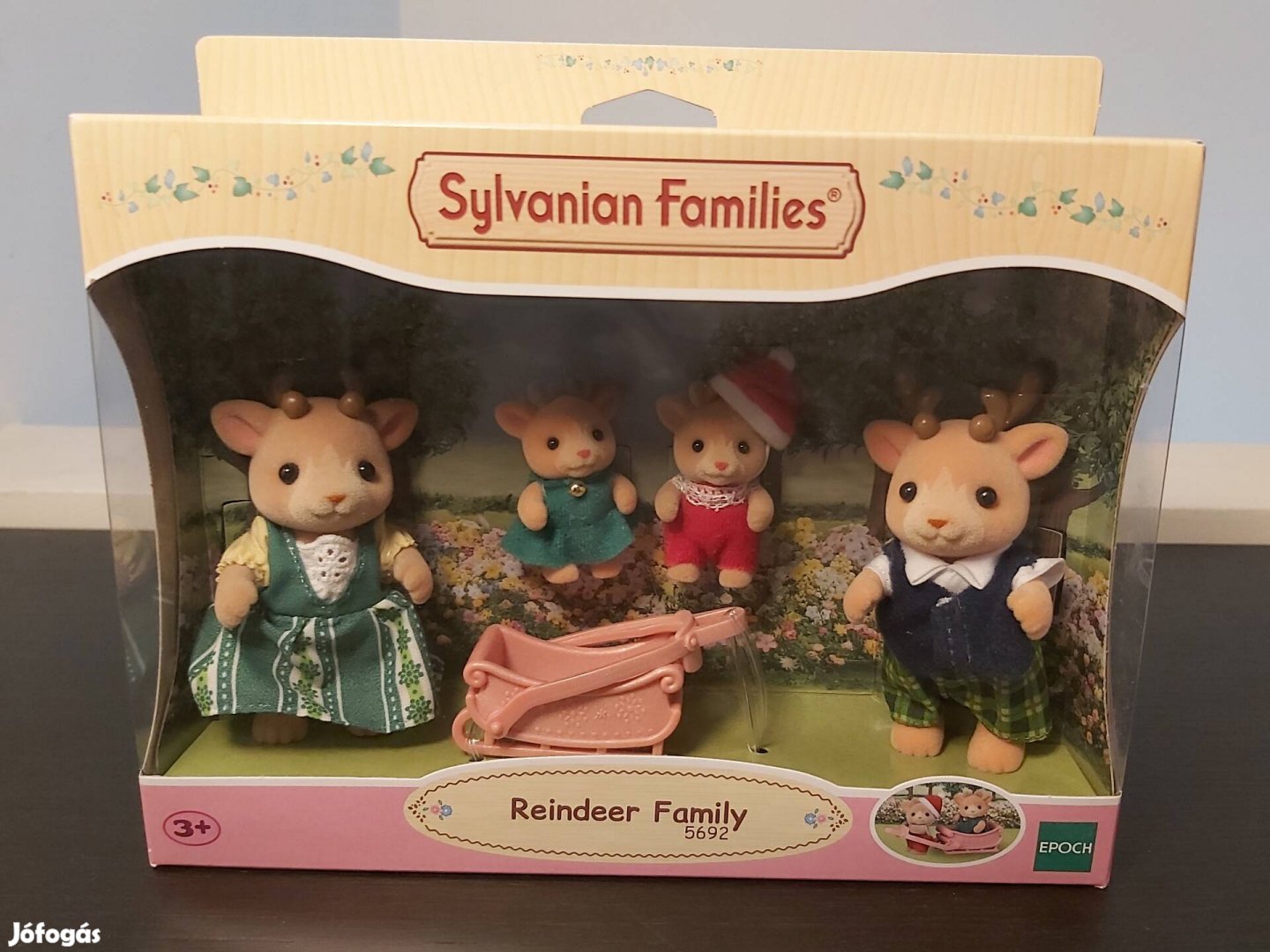 Sylvanian Families rénszarvas család (új, bontatlan?