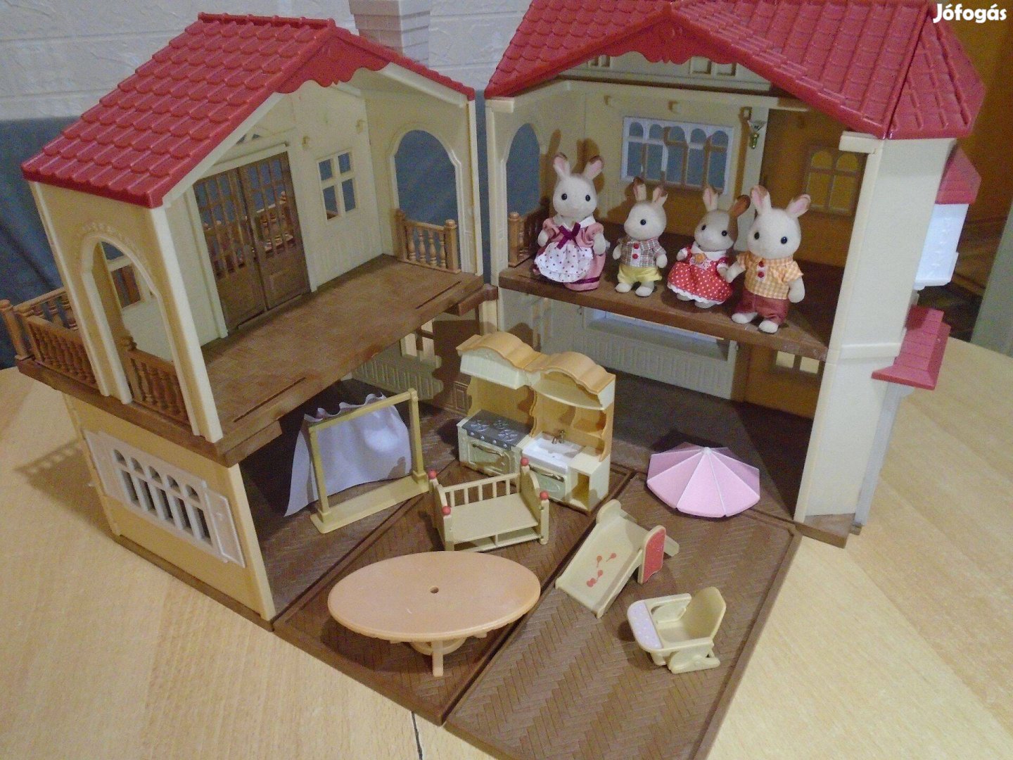 Sylvanian házikó kiegészítőkkel