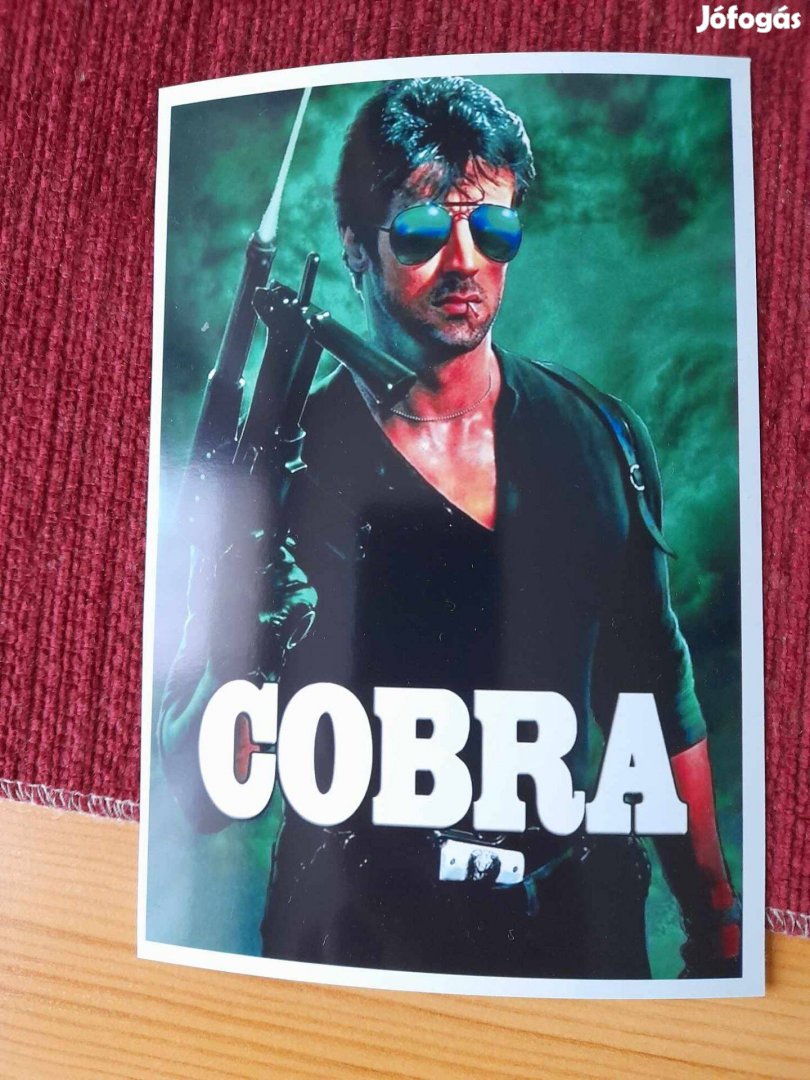 Sylvester Stallone: Cobra - Trafikáru (ritka!)