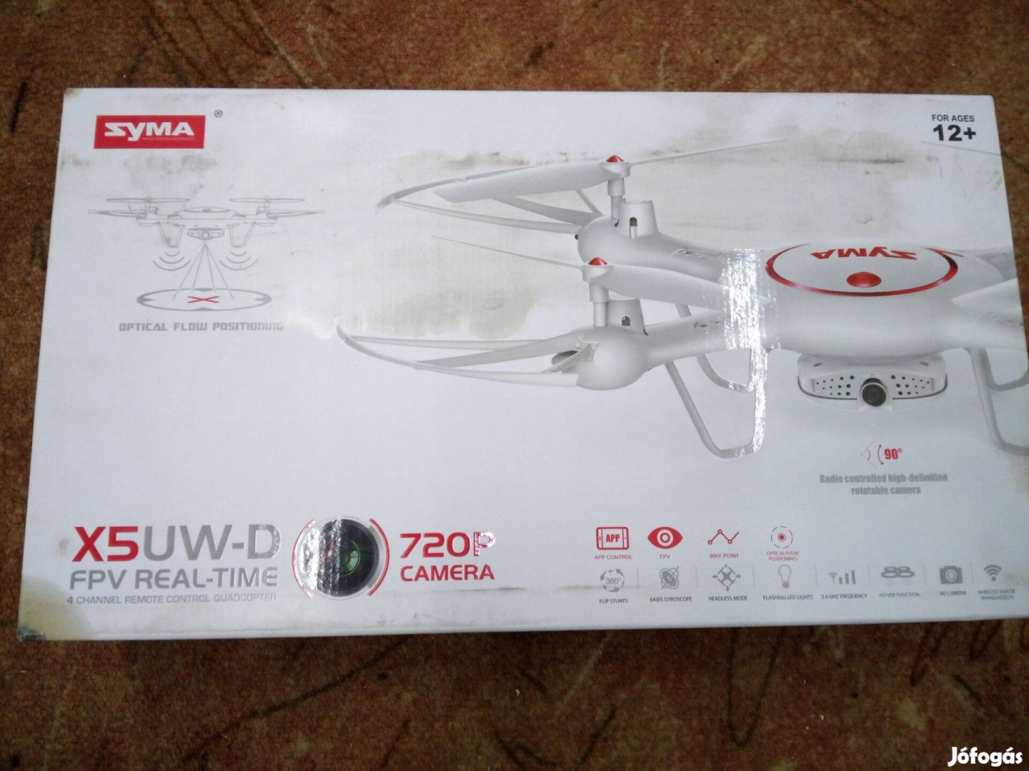 Syma drón 2db eladó,mind a kettö működik 20.000 FT csak egyben eladó