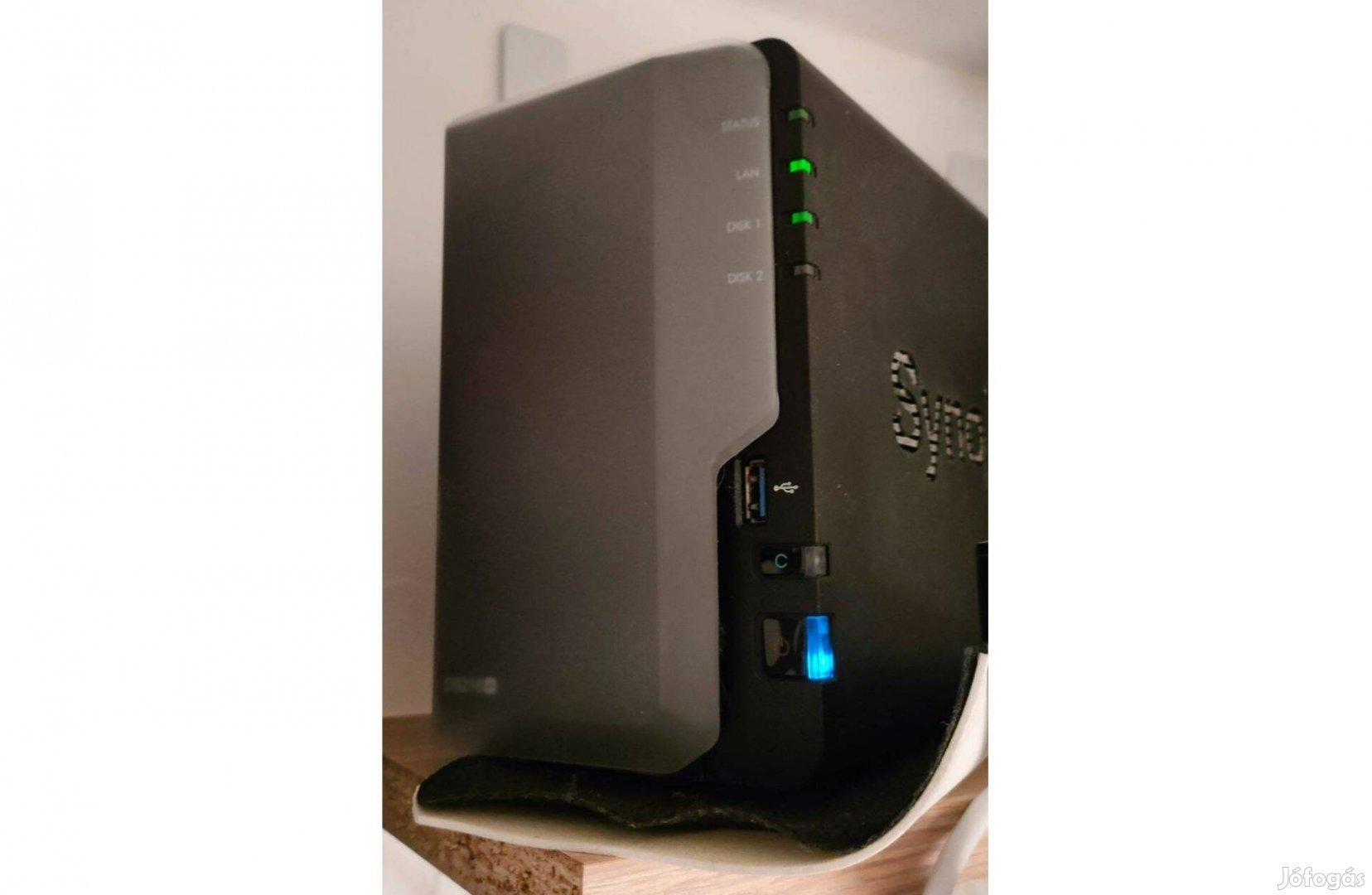 Synology DS218 Play újszerű 16GB felbővítve