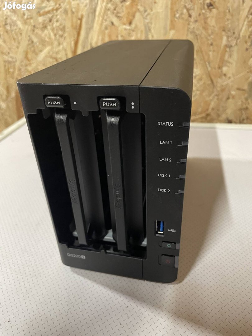 Synology DS220+ NAS meghajtó eladó 