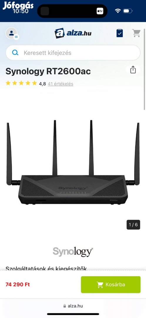 Synology RT2600ac Router